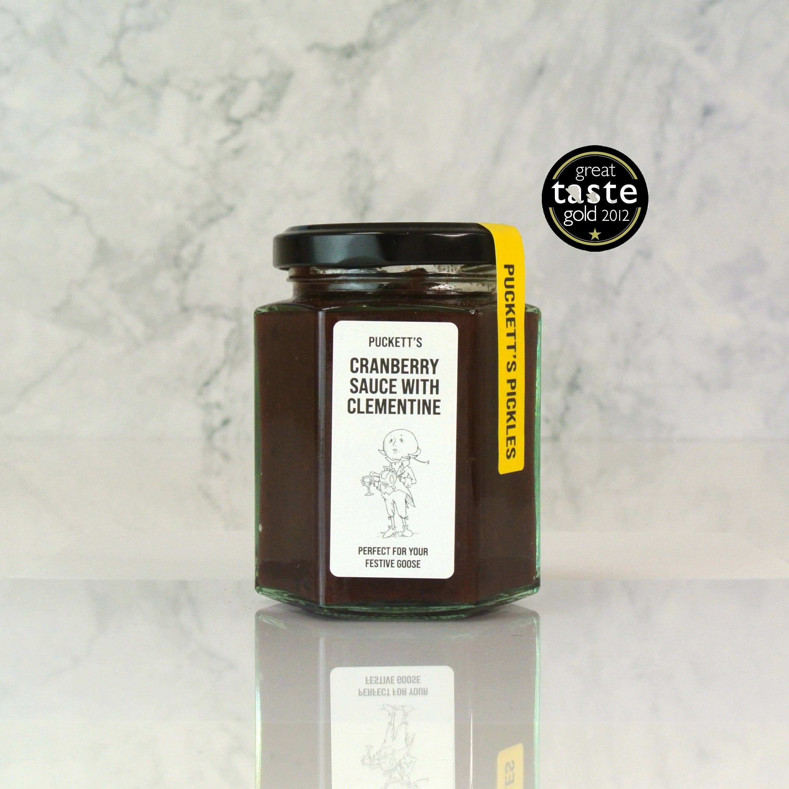 Puckett's Pickles Ltd - Wholesale Ingemaakte groenten - Kerstige cranberrysaus met clementine1
