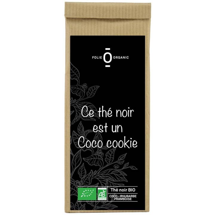 Black Tea Coconut Cookie Sachet S for wholesale by folieorganic