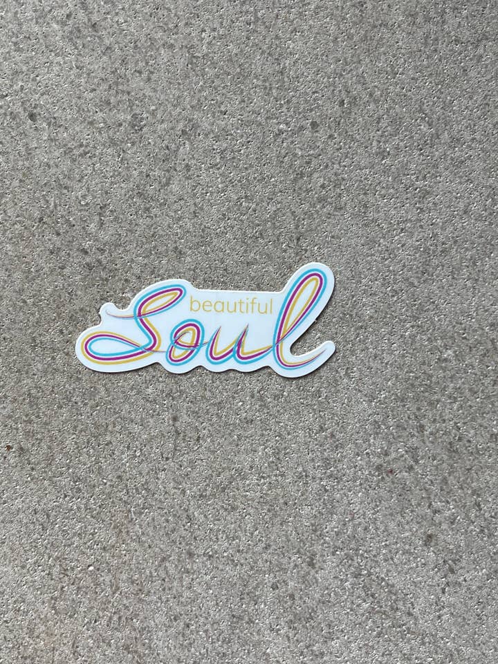 “Beautiful Soul” - Autocolante por atacado de Live Inspired 365