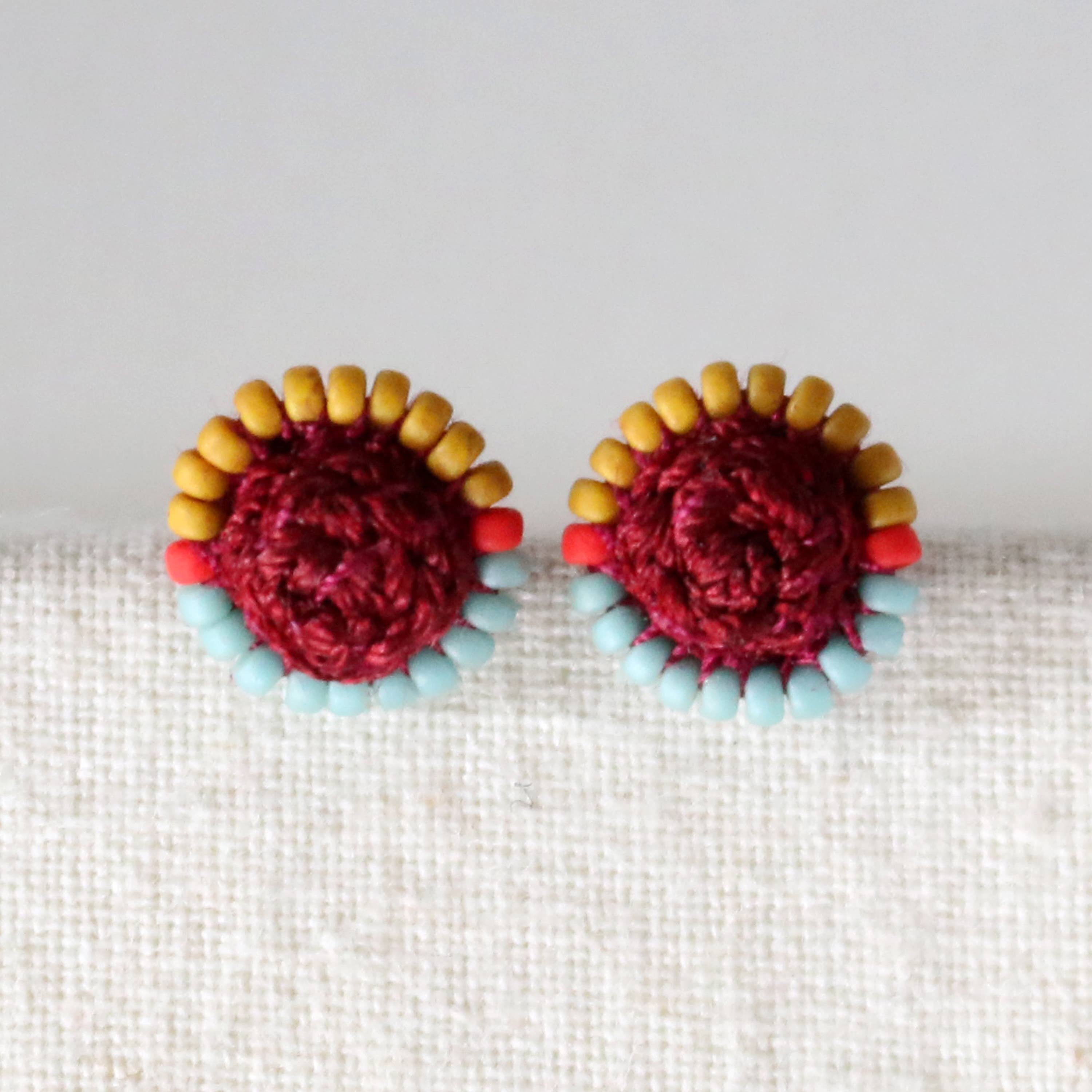 ashdel - Wholesale Stud/Post Earrings - Braid Studs3