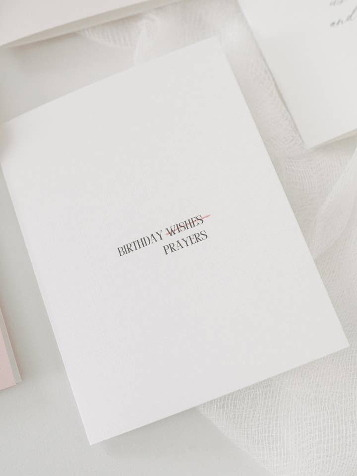 Christliche Geburtstagskarte mit Gebeten und Segenswünschen für Sie für den Großhandel von TheGoodStop