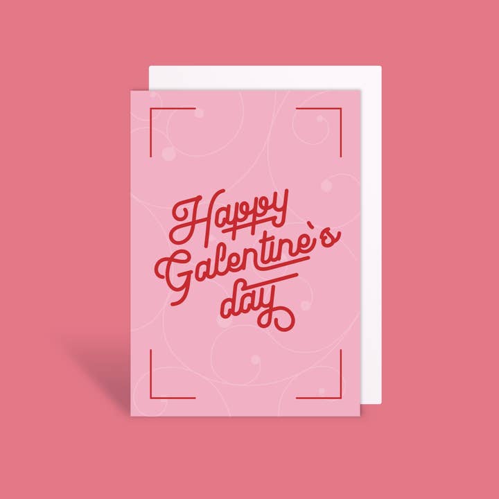 Happy Galentines Day Card for wholesale by CoconuTacha