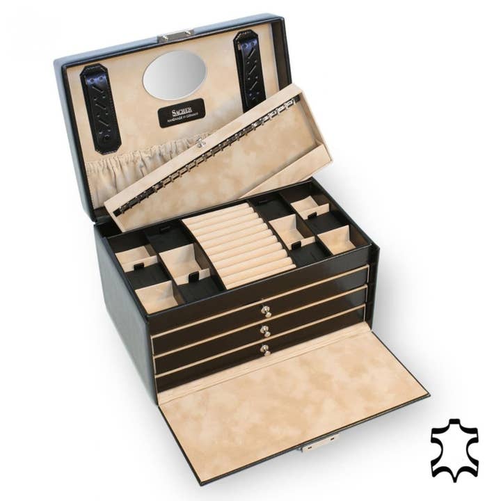 Royaume de la Boîte - Wholesale Jewelry Box/Organizer - Compartmentalized Jewelry Box - Jasmine