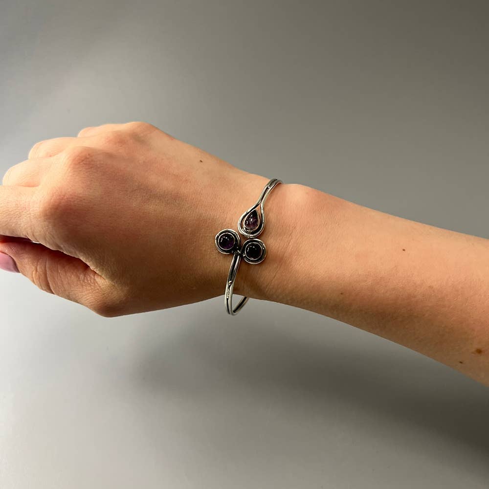 VIE - Wholesale Cuff Bracelet - Silver Plated Adjustable Cuff Bangle47