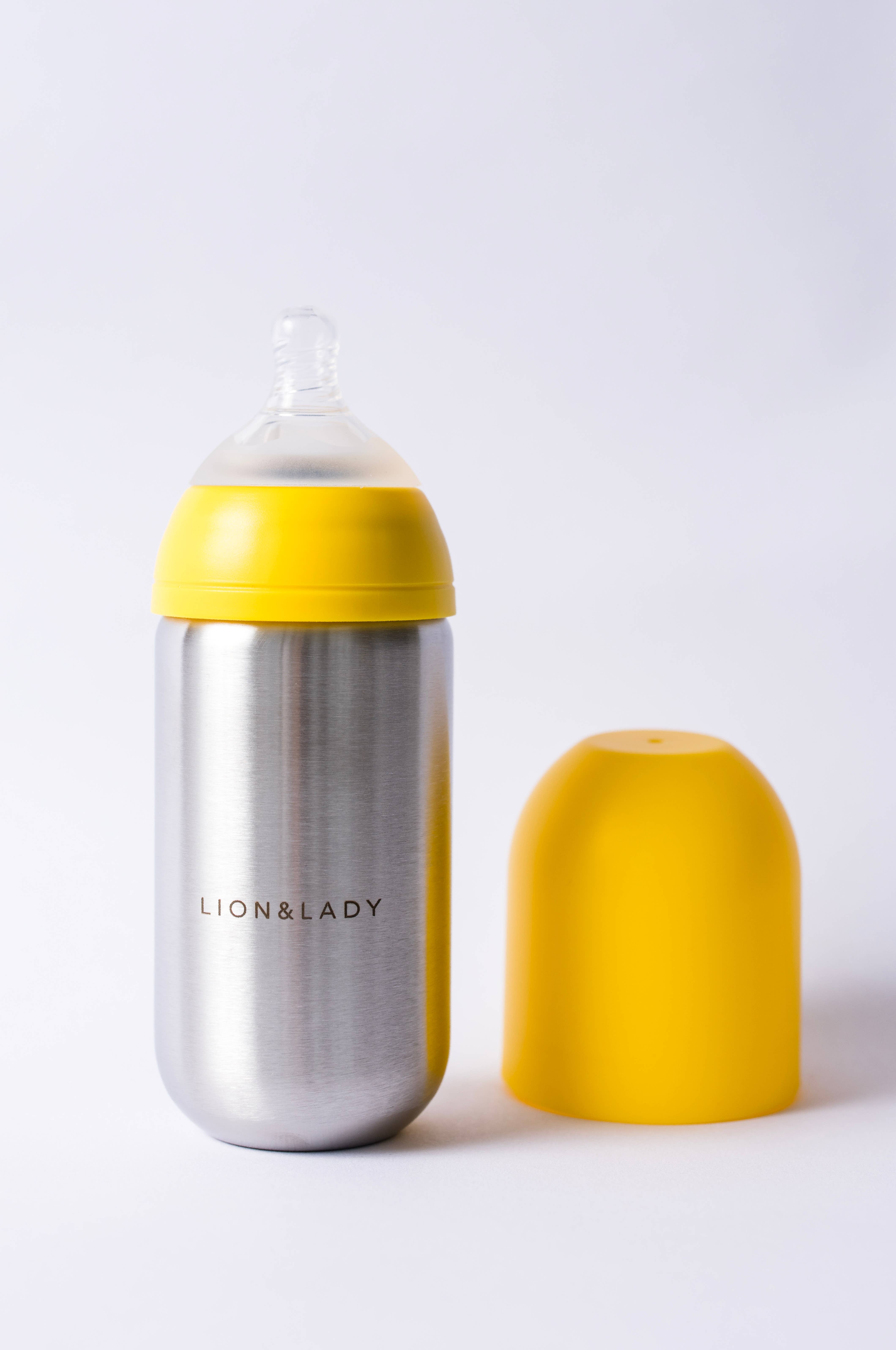 Lion & Lady – wholesale Baby bottle – 18/8 Stainless Steel Baby bottle - 350ml4