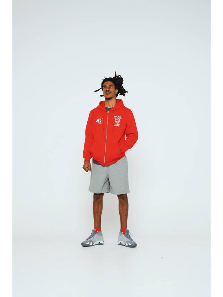 Sniper Gang Apparel - Wholesale Hoodie - Unisex - Kodak Mantra (Red - Puff Print)13