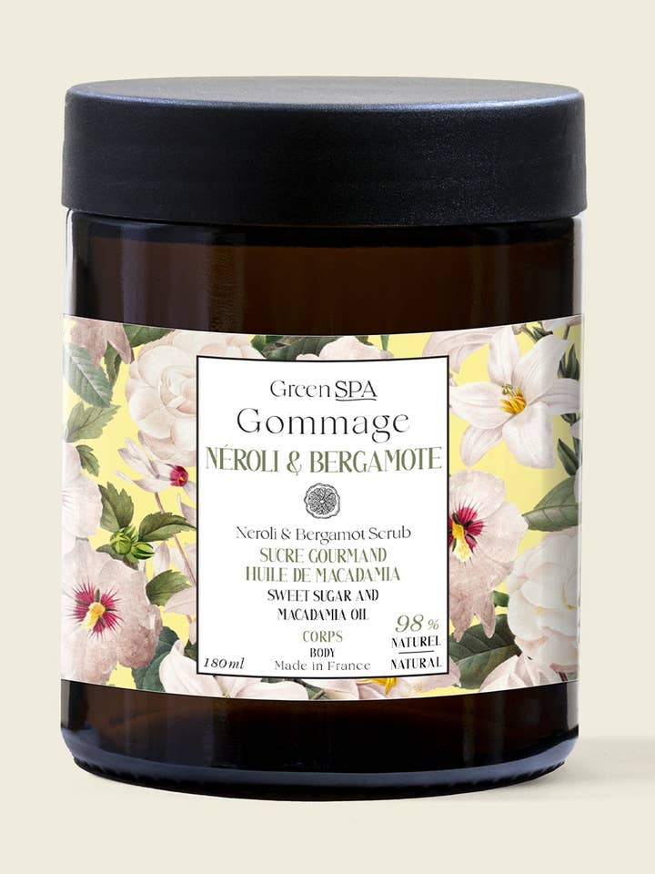 Neroli & Bergamot Scrub (limited edition) for wholesale by Green Spa
