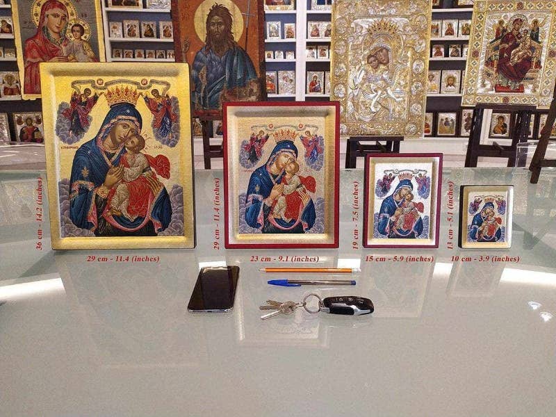 The Art of the Icon - Vente Cartes religieuses - Icône sérigraphiée de Saint François d'Assise5
