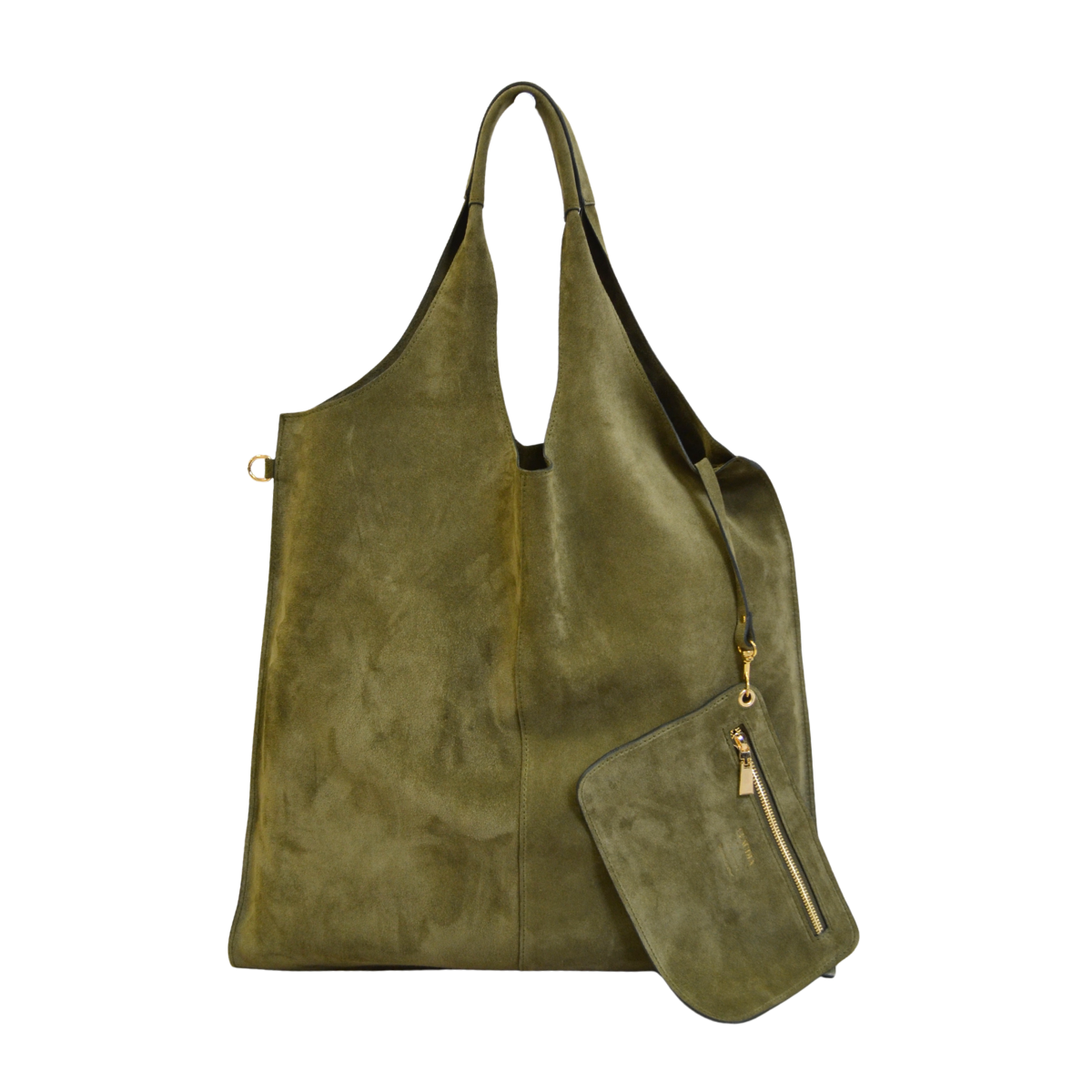 Claudia Firenze - Wholesale Tote Bag - Women's - Mara - Green Chamois2