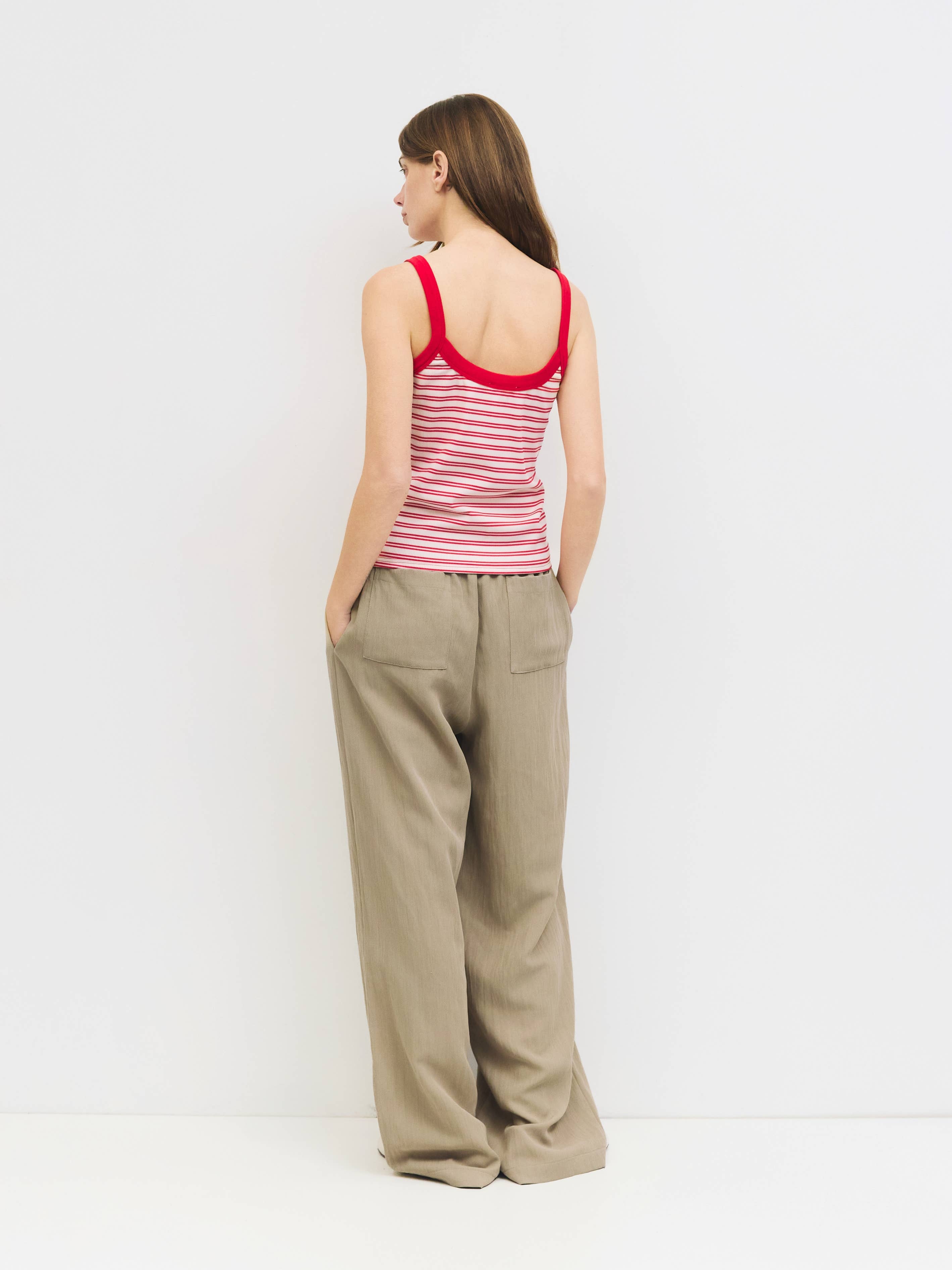 All Row - Wholesale Tank Top - Women's - The Cynthia Tank Top | Striped Tank Top5