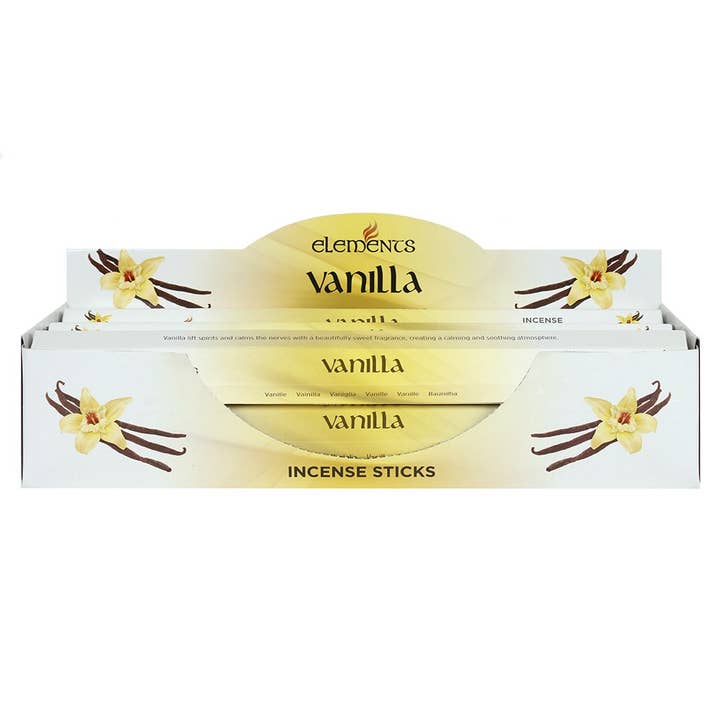 Elements Incense Sticks - Vanilla for wholesale by Pacific Trading