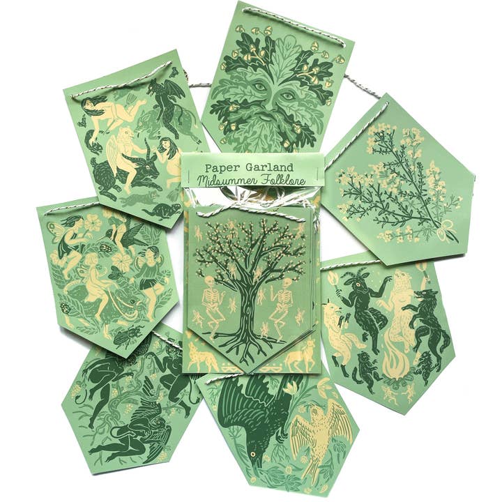 Hissing Mink - Wholesale Bunting/Garland - Midsummer Folklore Paper Garland 0