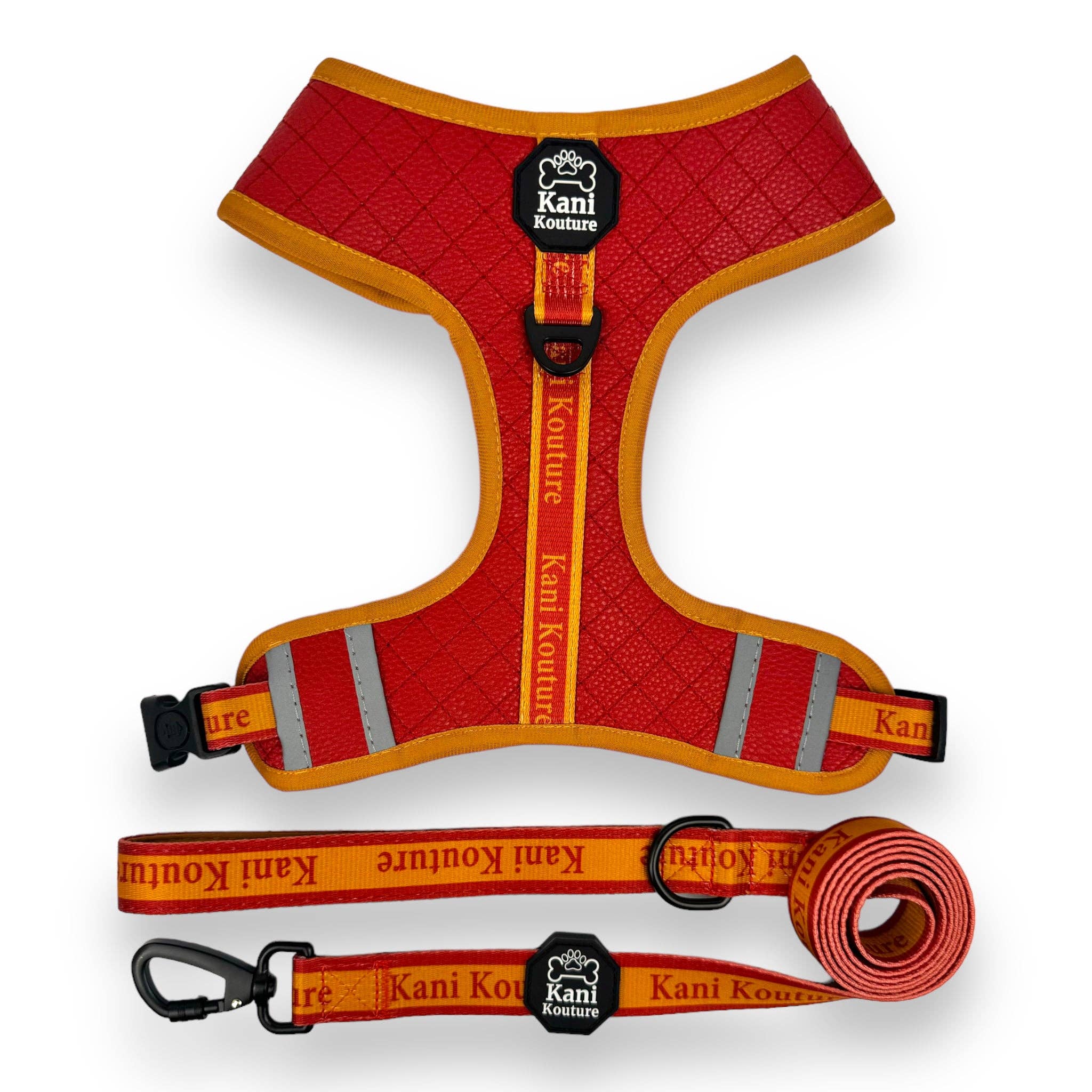 Kani Kouture - Wholesale Pet Harness - Dog - Scarlett Luxe - Adjustable Leather Harness2