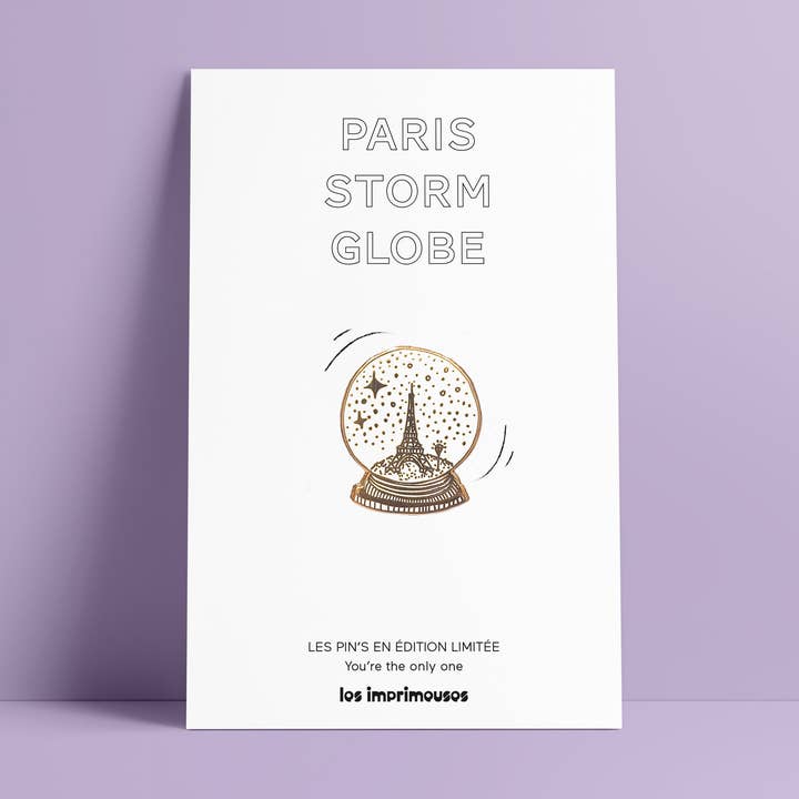 Eiffeltornets snöglob - Paris Storm Globe – Begränsad upplaga – Les Imprimeuses för wholesale av LES IMPRIMEUSES