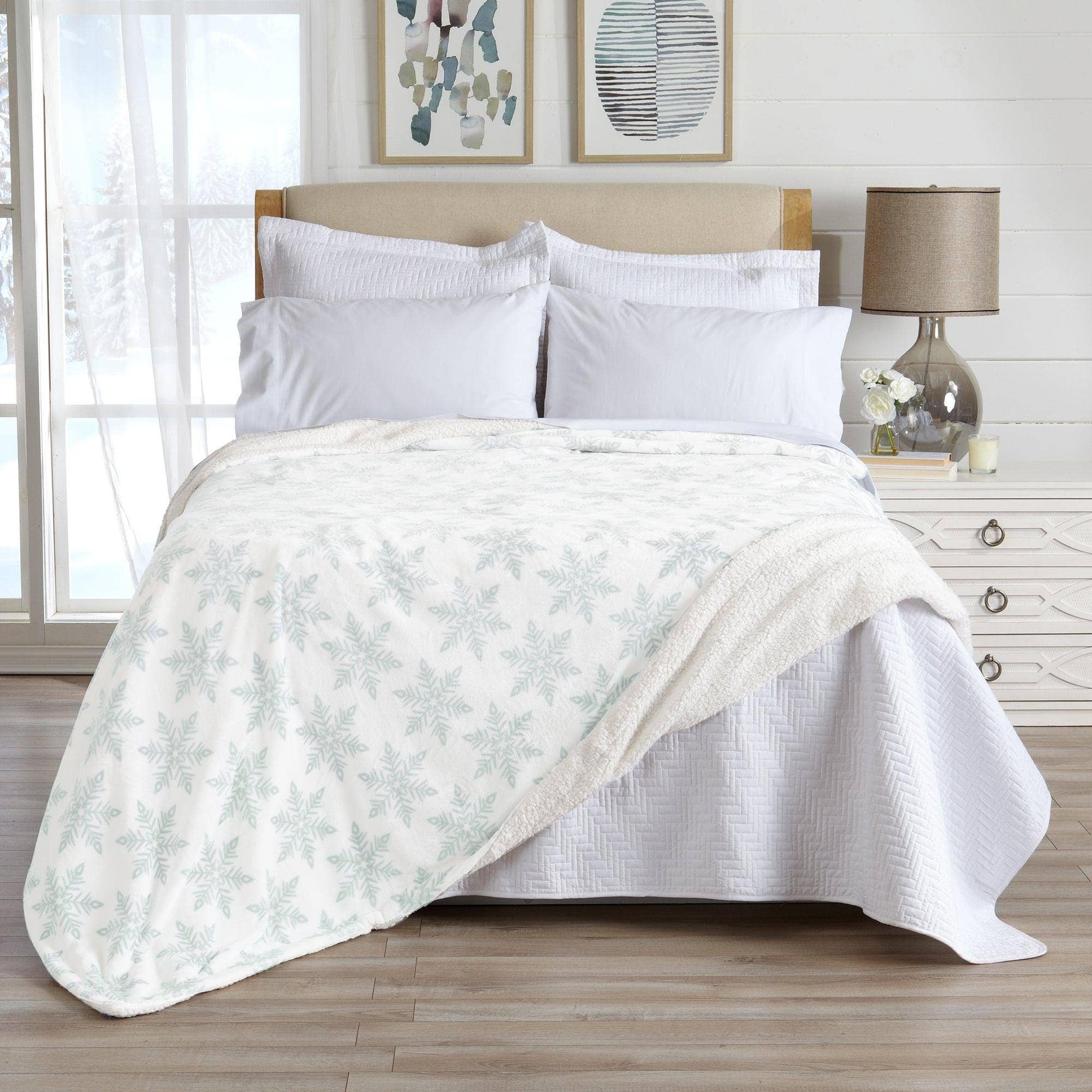 BH Collective - Wholesale Bedding Blanket - Bed Blanket - Velvet Plush & Sherpa Reverse - Kinsley118