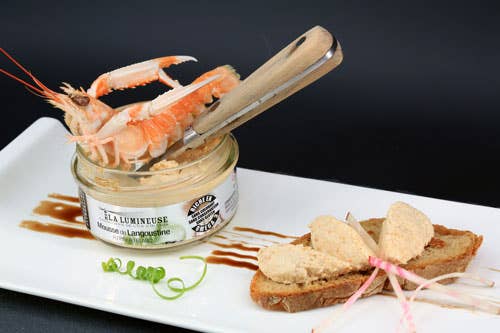 La Lumineuse – Großhandel Fisch/Meeresfrüchte – Pineau Langustinen-Mousse1