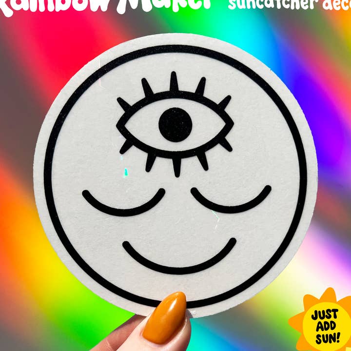 Suncatcher - Wokeface Circle for wholesale by Wokeface