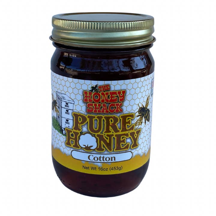 Cotton Honey 16 oz for wholesale by The Honey Shack
