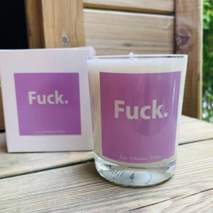 Les Vilaines Filles – Engroshandel Glaslys – Les Vilaines Filles stearinlys "FUCK"