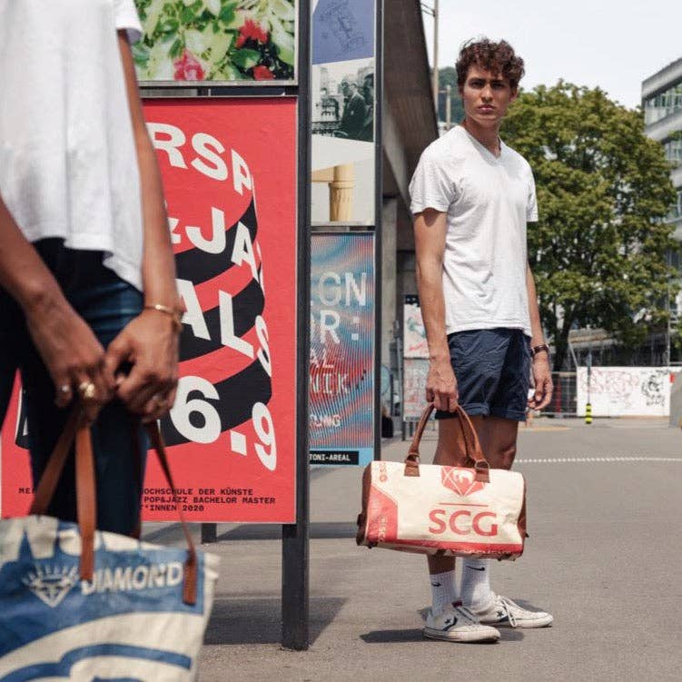 Elephbo - Vente Sac de voyage – unisexe - Sac Sporty/Traveler - Éléphant rouge7