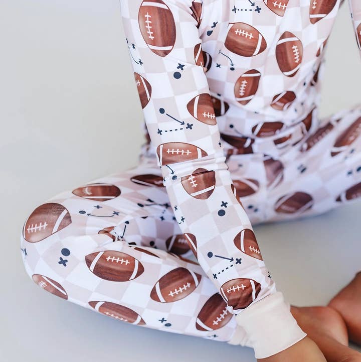 Lucky Panda Kids - Wholesale Lounge Set - Kids - Bamboo Two Piece Kids Clothing Set | Game Day1