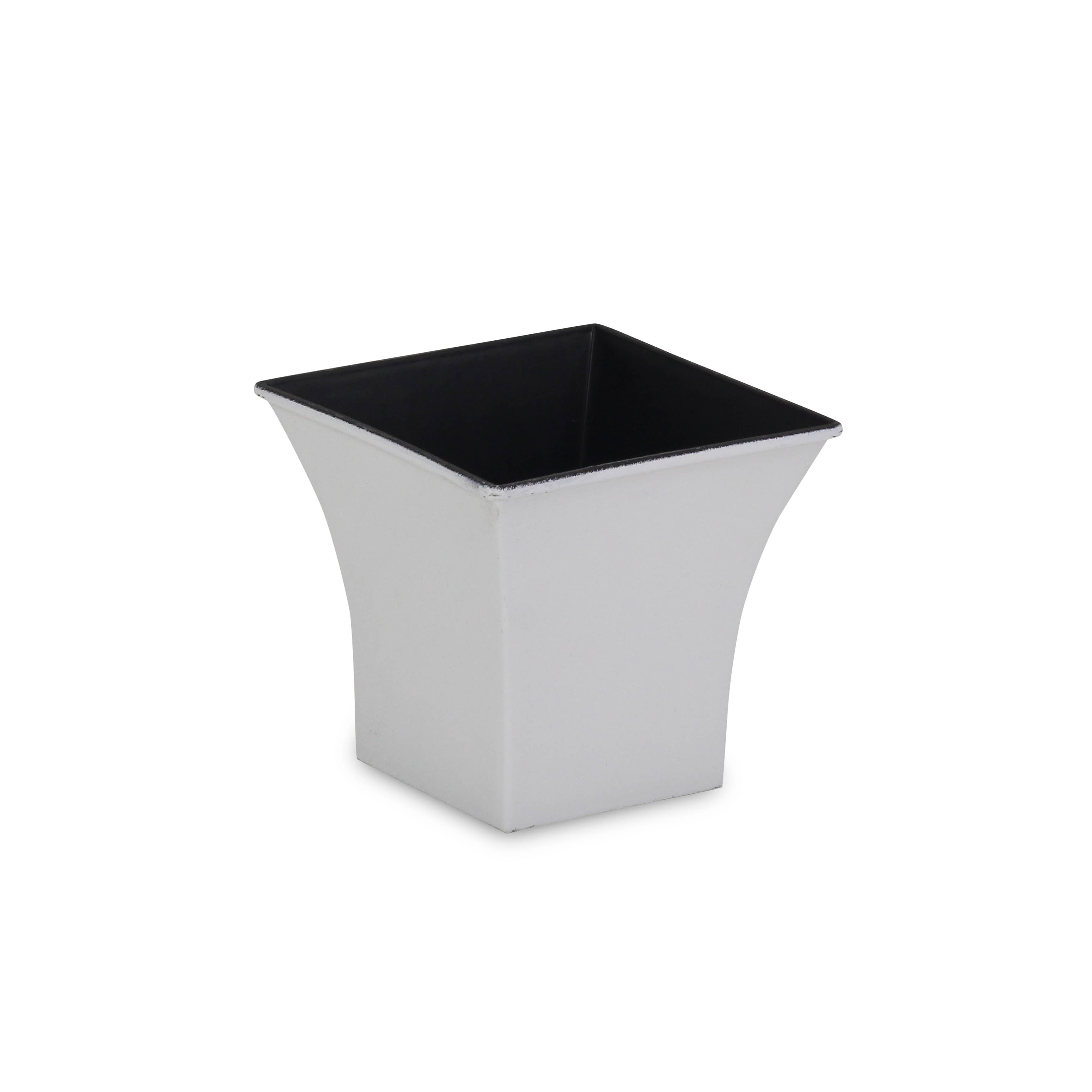 Cheungs Home Decor – wholesale Plant pot – 4.75 Inch Square Tapered Plastic Pot7