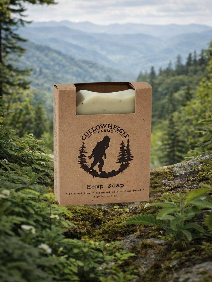 Savon de Chanvre - Savon Corporel Naturel pour la vente par Cullowheegee Farms