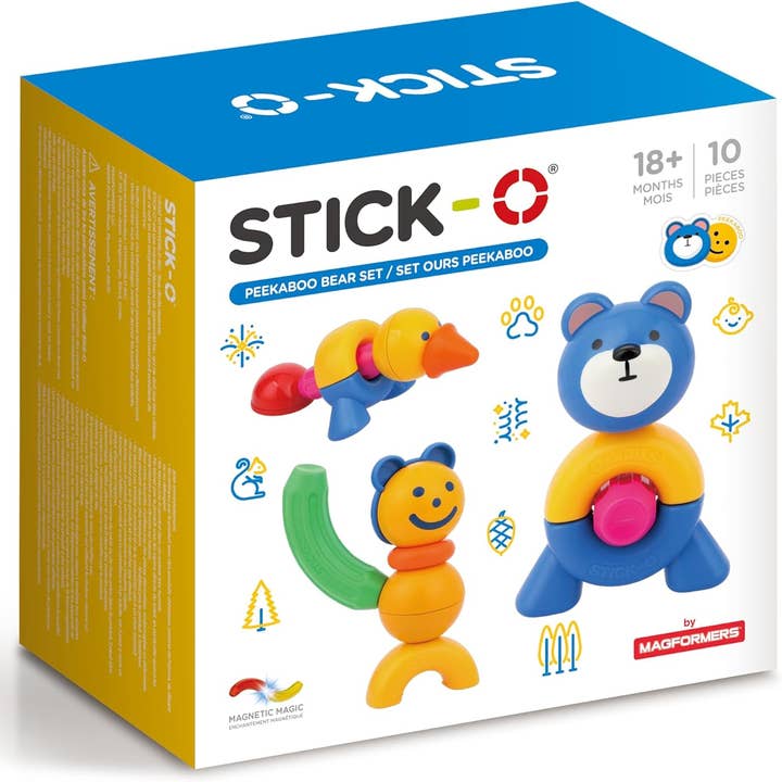 Stick-O Peekaboo Bear 10 Piece Set and other Purchase Wholesale peekaboo. Free Returns & Net 60 Terms on Faire trending on Faire.