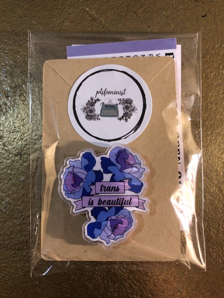 Trans er smuk Pin for engroshandel hos PTSFeminist