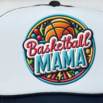 Basketball Mama Patch DTF Transfer for wholesale by Transfers By Jess