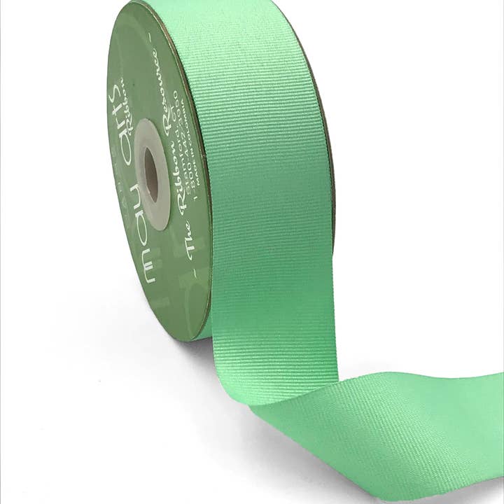 May Arts Ribbon – wholesale Band – 1,5" Mintgrönt vävt Grosgrain-band