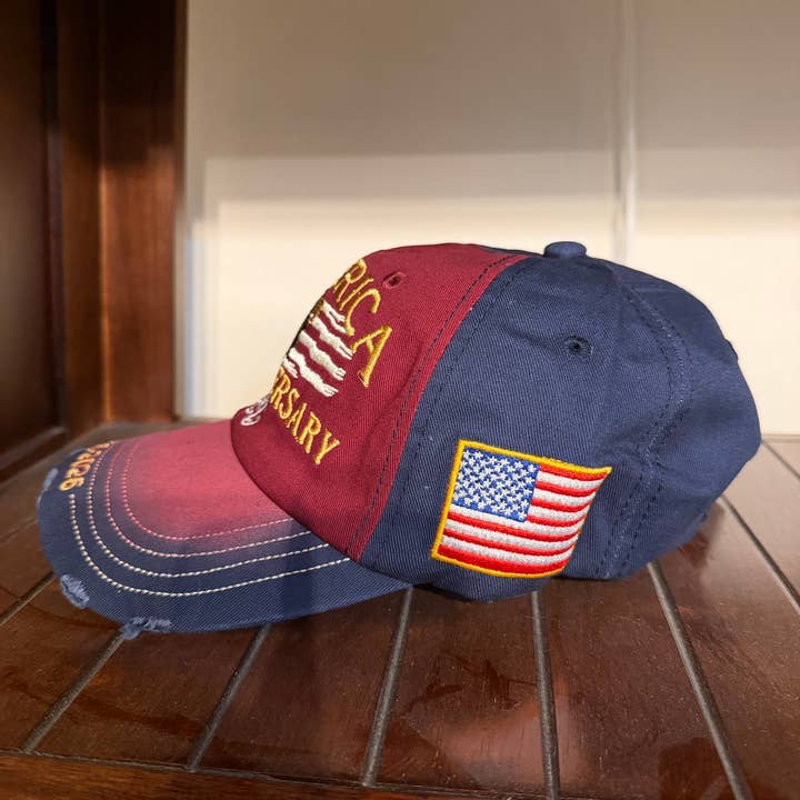 Serenity Collective - Wholesale Baseball Cap - Unisex - 250th Anniversary Embroidered Baseball Cap2