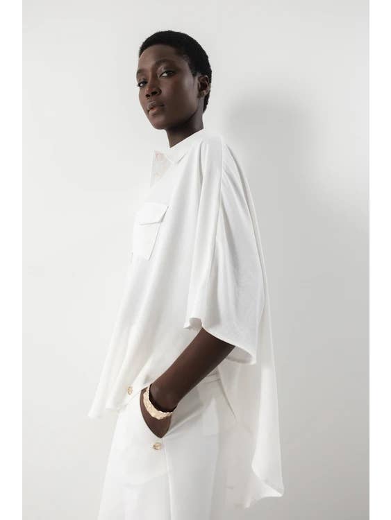 Lanidor - Wholesale Poncho - Women's - Poncho With Chest Pocket (422453-10)