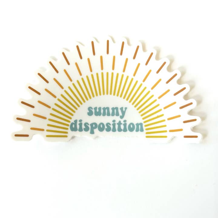 Paper Baristas - Wholesale Sticker - Sunny Disposition | 3 in Vinyl Sticker