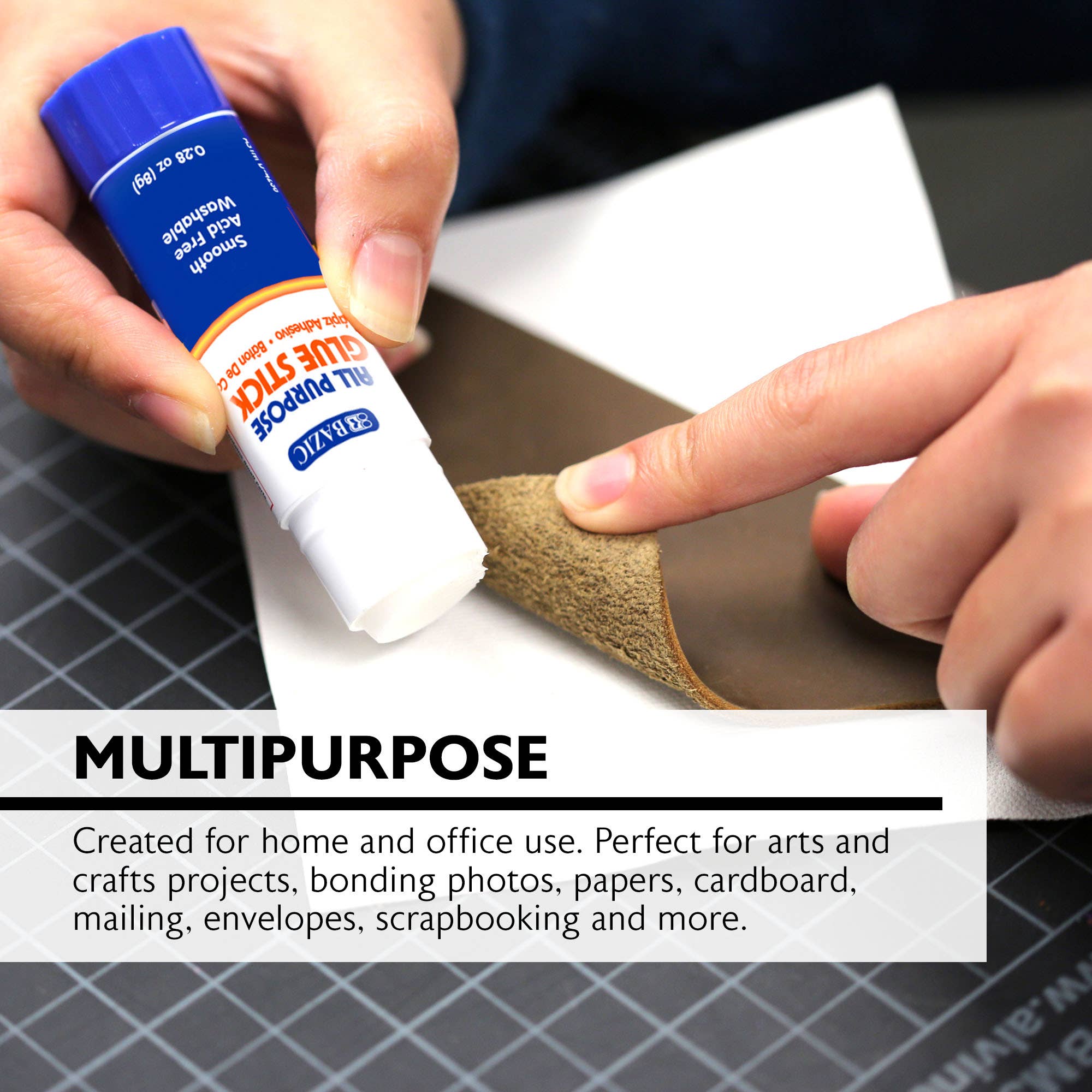 BAZIC Products - Vente Colles - Bâton de colle Premium 0,28 oz (8 g) (4/paquet)2