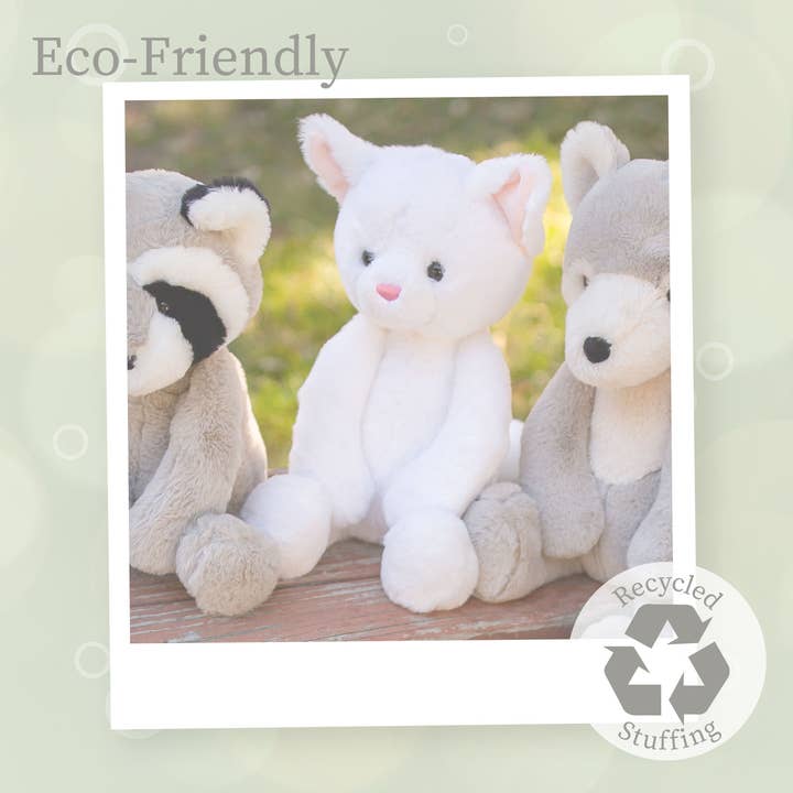 Beverly Hills Teddy Bear Company - Wholesale Stuffed/plush toy – Kids & baby - World's Softest Lushee 16 inch - Karing Kitty WHT Plush Toy3