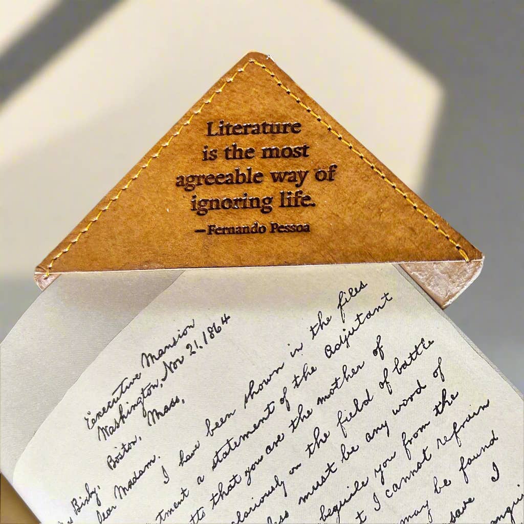 Soothi | Containers Of Creativity - Wholesale Bookmark - Square Leather Bookmarks6