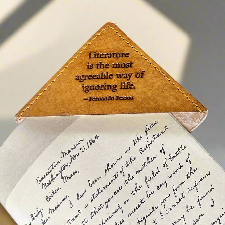 Soothi | Containers Of Creativity - Wholesale Bookmark - Square Leather Bookmarks6