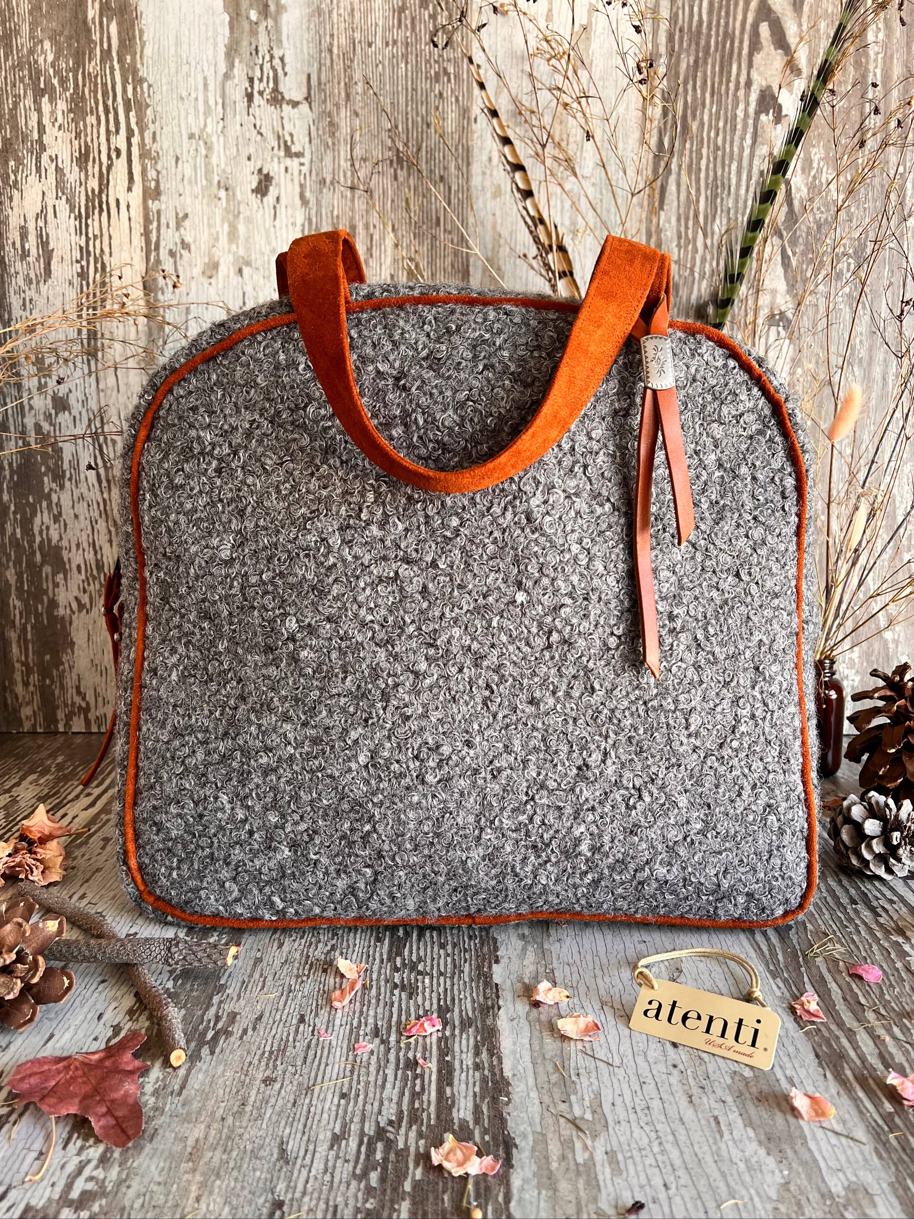 Atenti - Wholesale Weekender Bag - Women's - The Charlie Bonnie;  USA made Travel Weekender, and Large Project Bag1