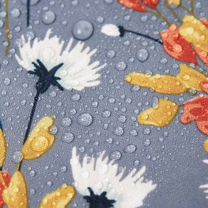 Faye UK Ltd - Wholesale Poncho - Women's - Eco Chic Waterproof Foldable Adult Poncho Flowers