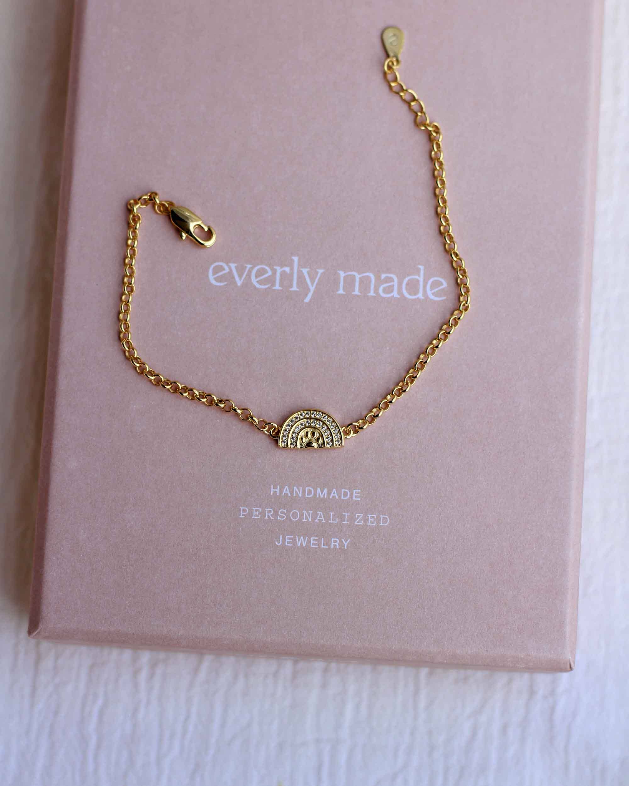 Everly Made - Vendita all'ingrosso Bracciali a catena e a maglie - Braccialetto Ponte dell'Arcobaleno - Perdita di Animale Domestico2