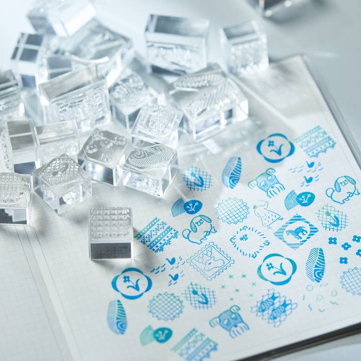 Garland Crystal Clarity Stamp | Hitotoki Kori Jirushi Series Garland Crystal Clarity Stamp | Hitotoki Kori Jirushi Series