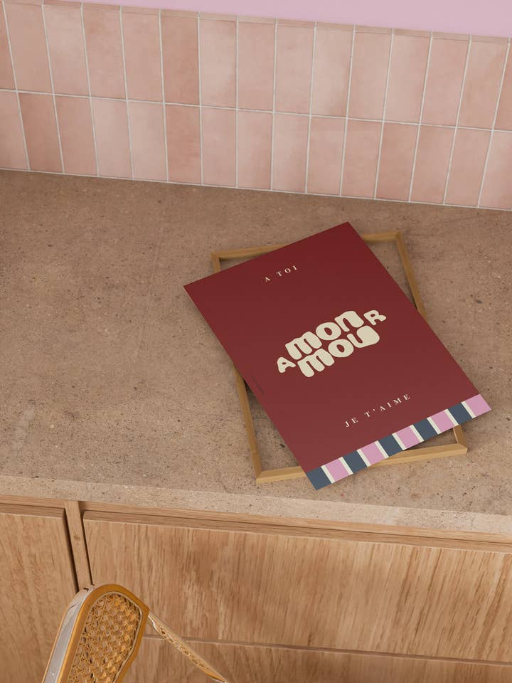 Poster - You My Love for wholesale by Papier and Co.