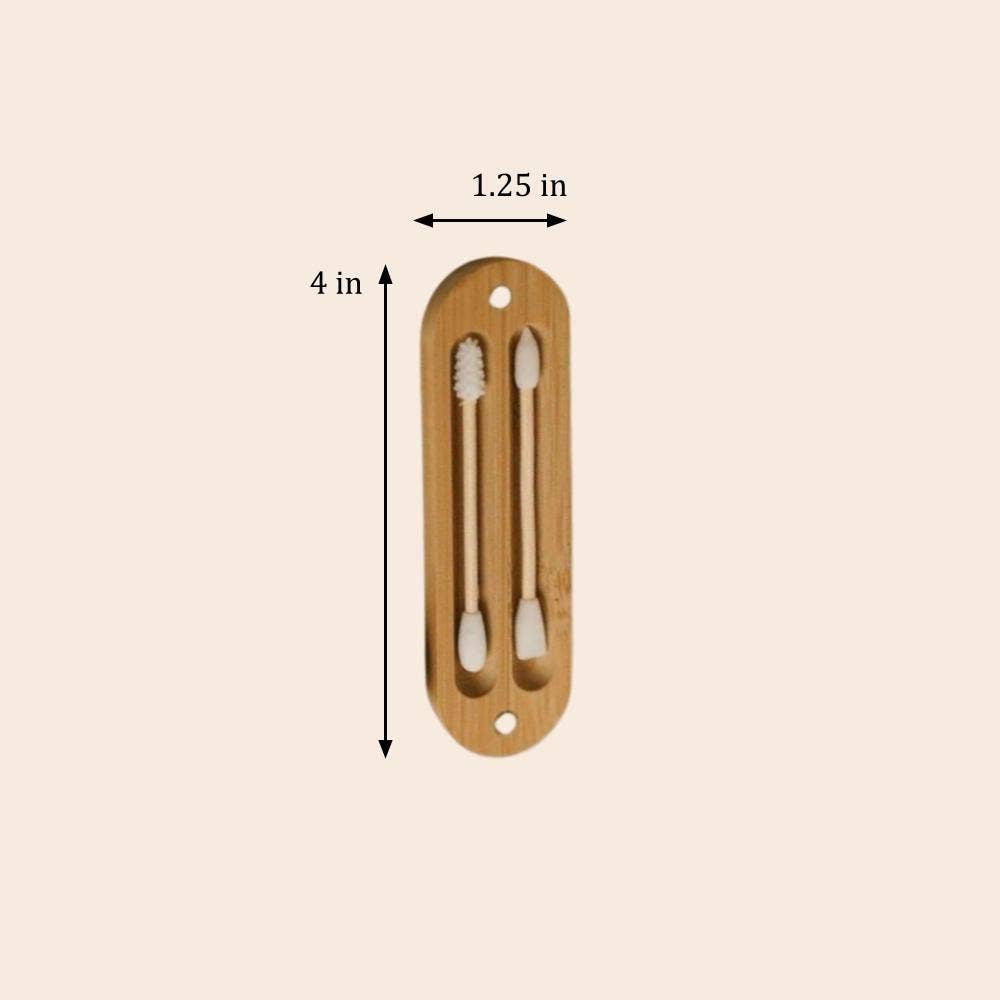 Bamboo Switch - Wholesale Cotton Swab/Q-Tip - Reusable Bamboo Ear Buds in Case | Faire Market Bestseller1