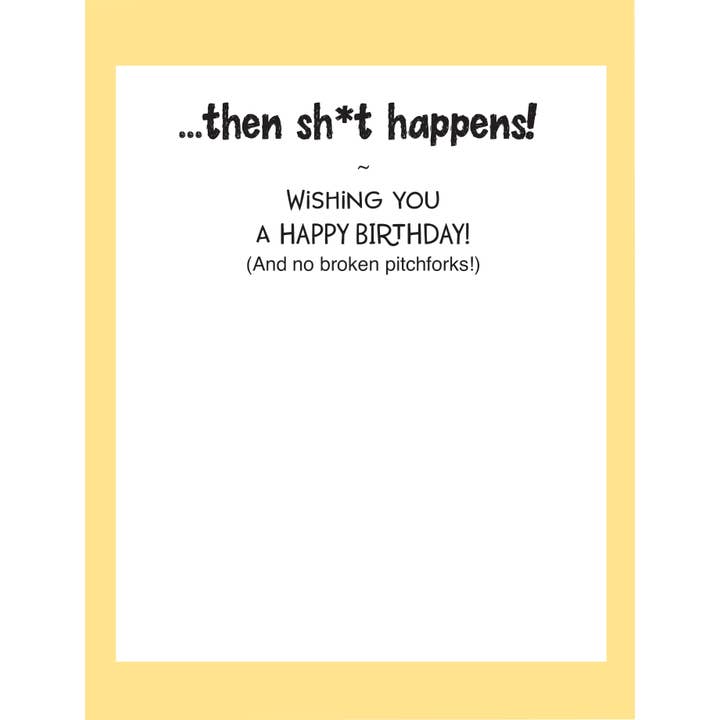 Horse Hollow Press | Pretty Snarky Equestrian Cards|Stickers - Wholesale Birthday Card - Horse Birthday Card | Drinking | Affordable | Sleeved6