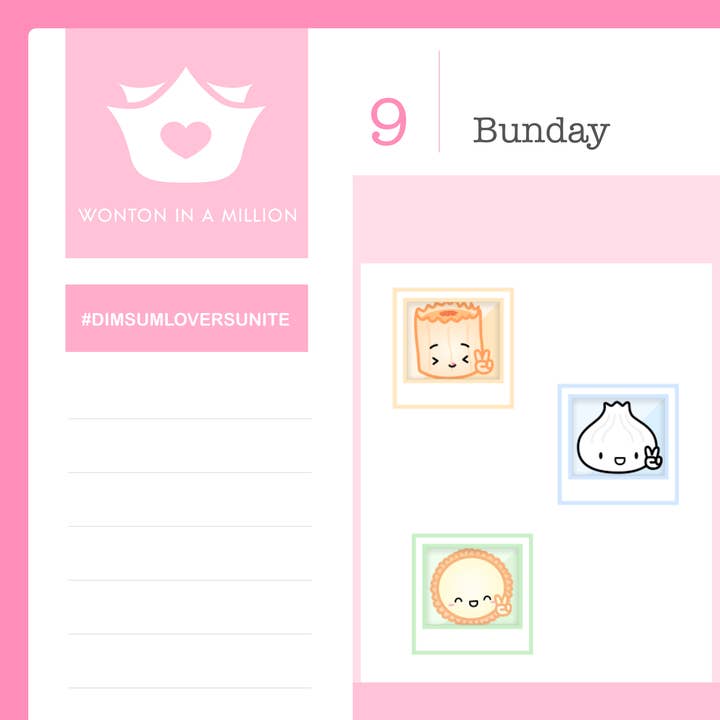 Wonton In A Million - Venta al por mayor Pegatina - Equipo de vapor Polaroids1