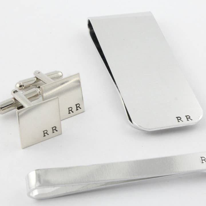 Personalized Men's Accessories & Groomsmen Gift Pack for wholesale by The Silver Diva