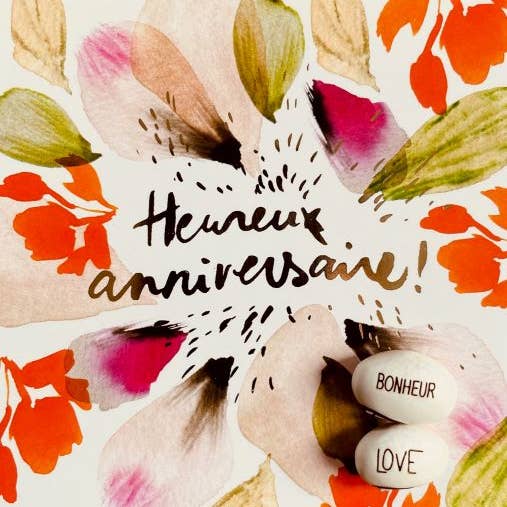 TG07- Map and 2 engraved seeds to plant for wholesale by Editions de Mai