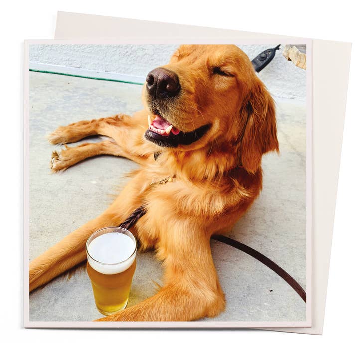 Takin' It Easy | Biglietto di auguri fotografico umoristico per la vendita all'ingrosso da parte di USTUDIO Design