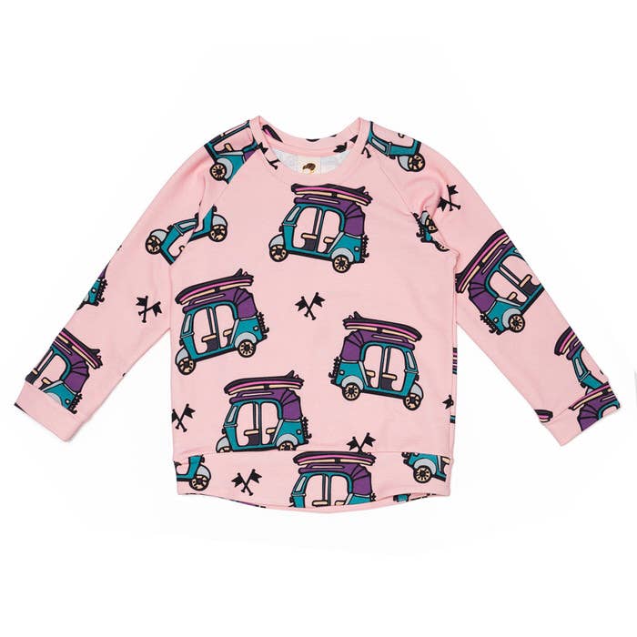 Pink Tuk-tuk Sweatshirt for engroshandel hos Mullido